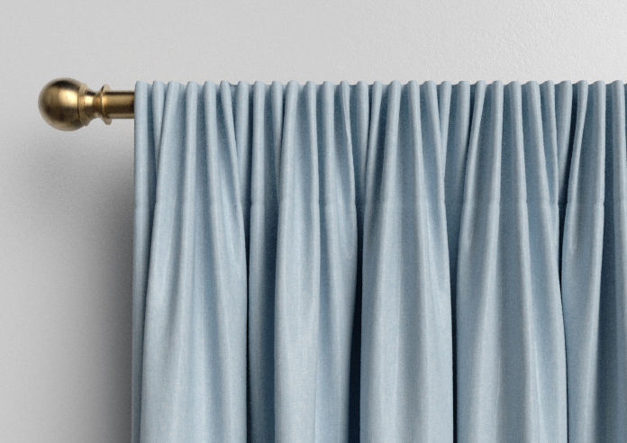 Wexley, Arctic Blue - Made to Measure Curtains - Image 9